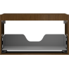 Mexen Box-A corps de meuble sous-vasque 80 cm, 1 tiroir, noyer - 91AX0-0800-470-1-86