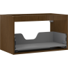 Mexen Box-A corps de meuble sous-lavabo 80 cm, 1 tiroir, noyer - 91AX0-0800-470-1-86