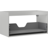 Mexen Box-A boîtier d'armoire sous-vasque 90 cm, 1 tiroir, gris mat - 91AX0-0900-470-1-62