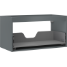 Mexen Box-A corps de l'armoire sous-lavabo 90 cm, 1 tiroir, graphite mat - 91AX0-0900-470-1-66