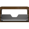 Mexen Box-A meuble sous-lavabo 90 cm, 1 tiroir, noyer - 91AX0-0900-470-1-86