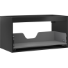 Mexen Box-A caisson de meuble sous-lavabo 90 cm, 1 tiroir, noir mat - 91AX0-0900-470-1-71