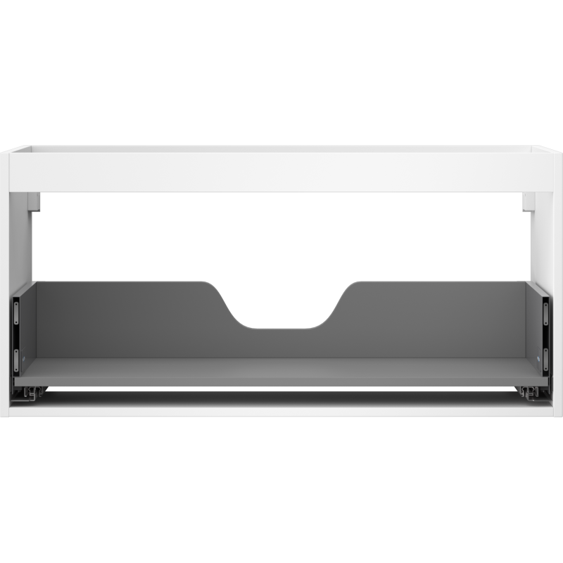 Mexen Box-A corps de meuble sous lavabo 100 cm, 1 tiroir, blanc mat - 91AX0-1000-470-1-01