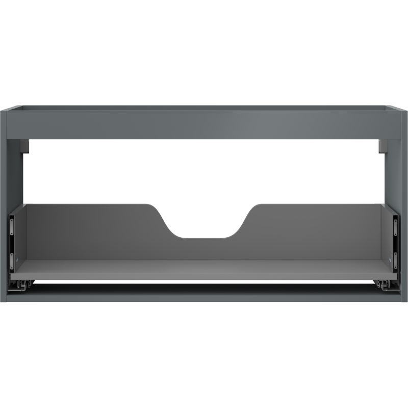 Mexen Box-A corps de meuble sous-lavabo 100 cm, 1 tiroir, graphite mat - 91AX0-1000-470-1-66