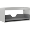 Corps de meuble sous-vasque Mexen Box-A 100 cm, 1 tiroir, gris mat - 91AX0-1000-470-1-62