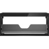 Mexen Box-A châssis de meuble sous-lavabo 100 cm, 1 tiroir, noir brillant - 91AX0-1000-470-1-70