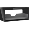 Mexen Box-A châssis de meuble sous-lavabo 100 cm, 1 tiroir, noir brillant - 91AX0-1000-470-1-70
