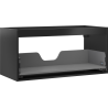 Mexen Box-A corps de meuble sous lavabo 100 cm, 1 tiroir, noir mat - 91AX0-1000-470-1-71
