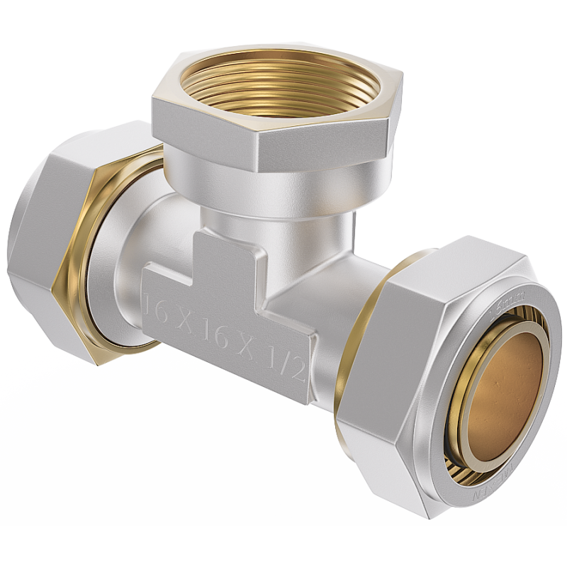 Mexen PEX-S té de raccordement vissé PEX 32 x 3/4 GW x 32 - W97232-3234F32-00