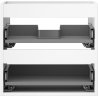 Mexen Box-A corps du meuble sous-vasque 50 cm, 2 tiroirs, blanc mat - 91AX0-0500-470-2-01