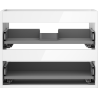 Mexen Box-A corps d'armoire sous lavabo 60 cm, 2 tiroirs, blanc brillant - 91AX0-0600-470-2-00