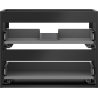 Mexen Box-A corps de meuble sous-lavabo 60 cm, 2 tiroirs, noir mat - 91AX0-0600-470-2-71