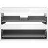 Mexen Box-A corps de meuble sous-lavabo 70 cm, 2 tiroirs, blanc brillant - 91AX0-0700-470-2-00