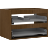 Mexen Box-A caisson de meuble sous-vasque 70 cm, 2 tiroirs, noyer - 91AX0-0700-470-2-86