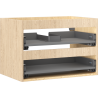 Mexen Box-A corps de l'armoire sous-lavabo 70 cm, 2 tiroirs, chêne - 91AX0-0700-470-2-81