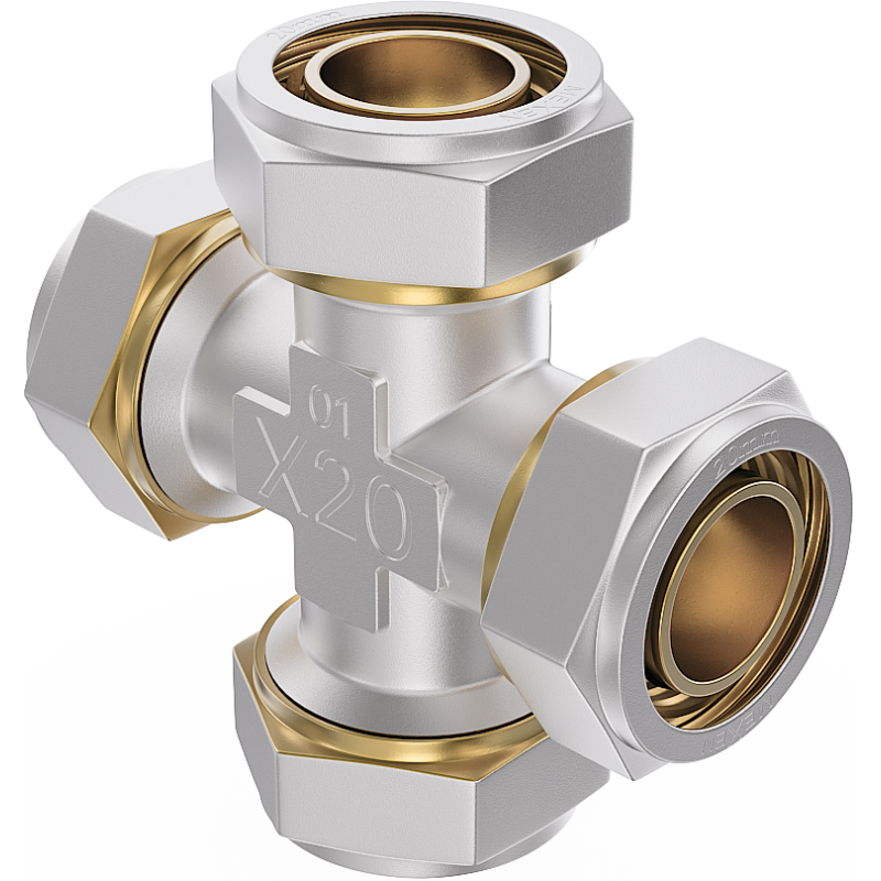 Mexen PEX-S té raccord à compression PEX 16 x 16 x 16 x 16 - W97237-161616-00