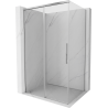 Mexen Rox cabine de douche coulissante 100 x 110 cm, transparent, chrome - 8C2-100-110-01-00