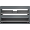 Mexen Box-A armoire sous lavabo 80 cm, 2 tiroirs, graphite mat - 91AX0-0800-470-2-66