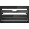 Mexen Box-A caisson de meuble sous-lavabo 80 cm, 2 tiroirs, noir brillant - 91AX0-0800-470-2-70