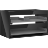 Mexen Box-A caisson de meuble sous-lavabo 80 cm, 2 tiroirs, noir brillant - 91AX0-0800-470-2-70
