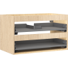 Mexen Box-A corps de meuble sous lavabo 80 cm, 2 tiroirs, chêne - 91AX0-0800-470-2-81