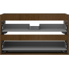 Mexen Box-A corps de l'armoire sous-lavabo 80 cm, 2 tiroirs, noyer - 91AX0-0800-470-2-86