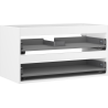 Corps de meuble sous-lavabo Mexen Box-A 90 cm, 2 tiroirs, blanc mat - 91AX0-0900-470-2-01