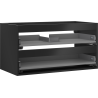 Mexen Box-A corps de meuble sous-lavabo 90 cm, 2 tiroirs, noir mat - 91AX0-0900-470-2-71