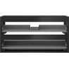 Mexen Box-A boîtier de meuble sous-lavabo 90 cm, 2 tiroirs, noir mat - 91AX0-0900-470-2-71