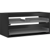 Corps de meuble sous-lavabo Mexen Box-A 100 cm, 2 tiroirs, noir mat - 91AX0-1000-470-2-71