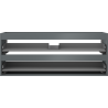 Mexen Box-A corps de meuble sous-lavabo 120 cm, 2 tiroirs, graphite mat - 91AX0-1200-470-2-66