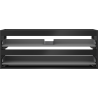 Mexen Box-A corps de meuble sous lavabo 120 cm, 2 tiroirs, noir mat - 91AX0-1200-470-2-71