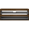 Mexen Box-A corps de meuble sous-lavabo 120 cm, 2 tiroirs, noyer - 91AX0-1200-470-2-86