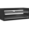 Mexen Box-A corps de meuble sous lavabo 120 cm, 2 tiroirs, noir mat - 91AX0-1200-470-2-71