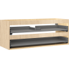 Mexen Box-A corps d'armoire sous lavabo 120 cm, 2 tiroirs, chêne - 91AX0-1200-470-2-81