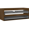 Mexen Box-A corps de meuble sous-lavabo 120 cm, 2 tiroirs, noyer - 91AX0-1200-470-2-86