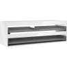 Corps de l'armoire sous-lavabo Mexen Box-A 140 cm, 2 tiroirs, blanc brillant - 91AX0-1400-470-2-00