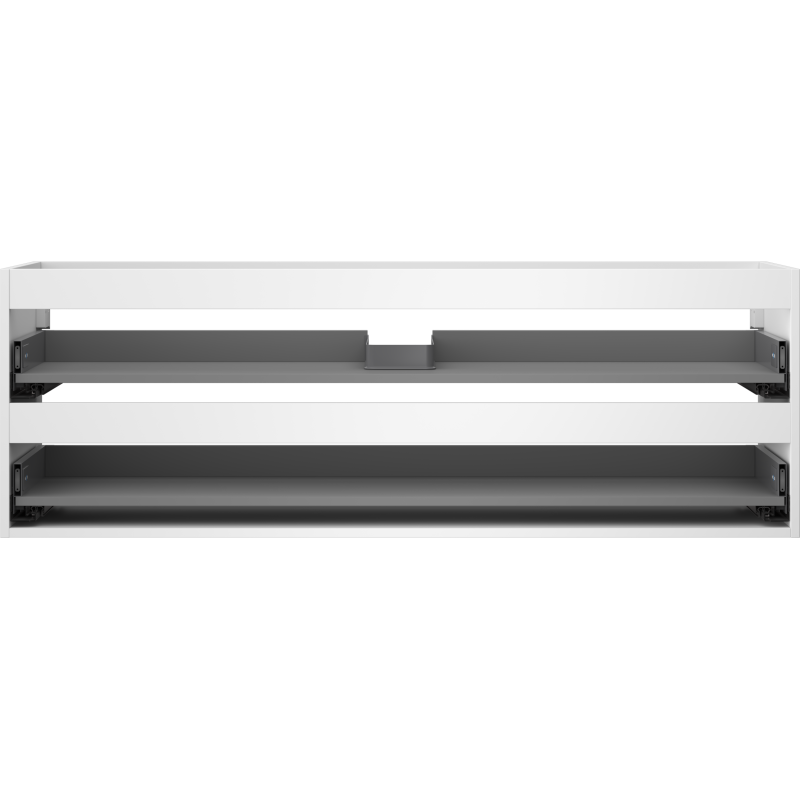 Mexen Box-A corps du meuble sous-lavabo 140 cm, 2 tiroirs, blanc mat - 91AX0-1400-470-2-01