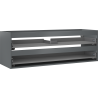 Mexen Box-A corps de meuble-lavabo 140 cm, 2 tiroirs, graphite mat - 91AX0-1400-470-2-66