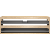 Mexen Box-A cadre d'armoire sous-lavabo 140 cm, 2 tiroirs, chêne - 91AX0-1400-470-2-81