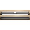 Mexen Box-A corps de l'armoire sous lavabo 140 cm, 2 tiroirs, chêne - 91AX0-1400-470-2-81
