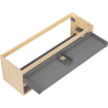 Mexen Box-A corps de l'armoire sous lavabo 140 cm, 2 tiroirs, chêne - 91AX0-1400-470-2-81