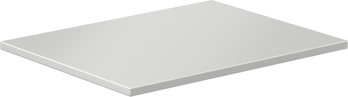 Mexen Uni plateau de meuble 70 cm, gris mat - 91AXX-0704-464-18-62