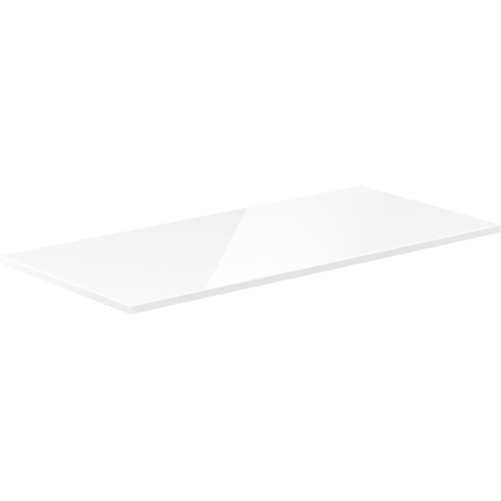 Mexen Uni plateau pour meuble sous vasque 120 cm, blanc brillant - 91AXX-1204-464-18-00