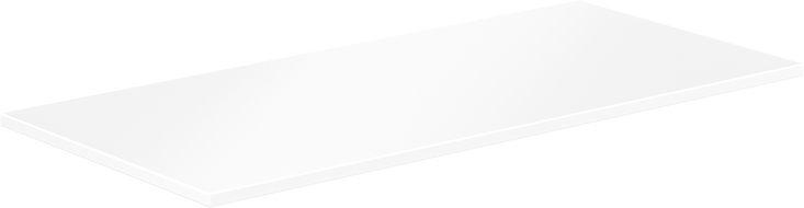 Mexen Uni plateau de meuble 80 cm, blanc mat - 91AXX-0804-464-18-01