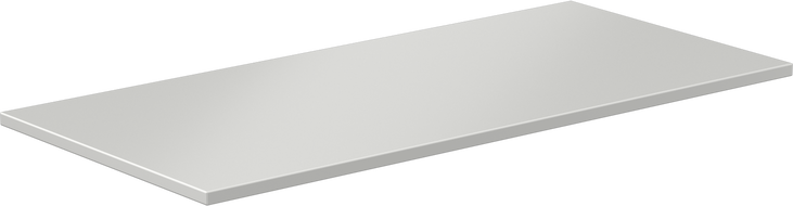Mexen Uni plateau pour meuble 100 cm, gris mat - 91AXX-1004-464-18-62
