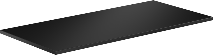 Mexen Uni plateau pour meuble 110 cm, noir mat - 91AXX-1104-464-18-71