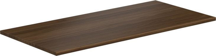Mexen Uni plateau de meuble 120 cm, noyer - 91AXX-1204-464-18-86