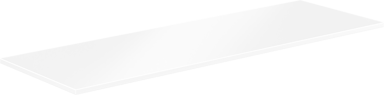 Mexen Uni plateau pour meuble 130 cm, blanc mat - 91AXX-1304-464-18-01