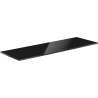 Mexen Uni plateau sous-vasque 140 cm, noir brillant - 91AXX-1404-464-18-70